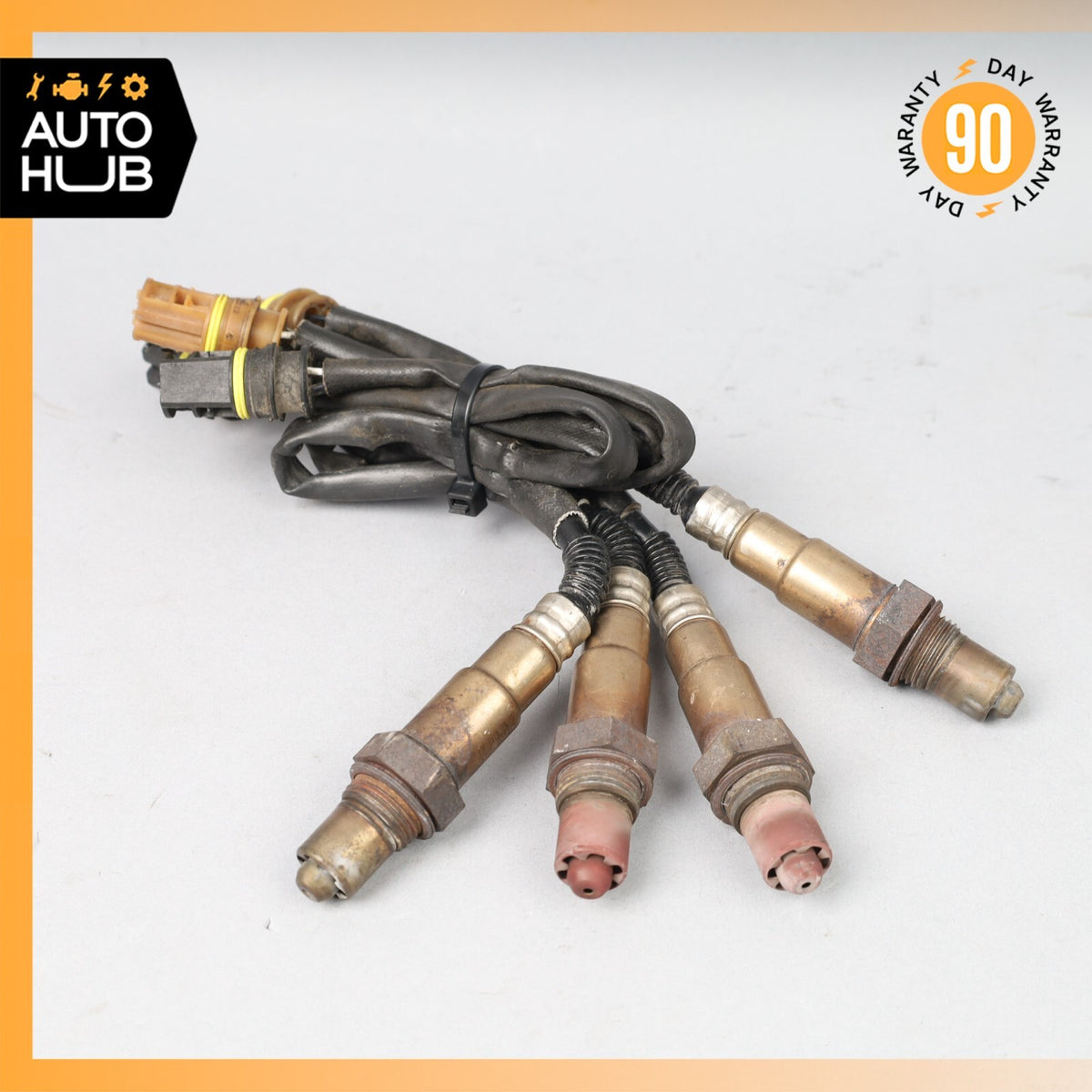 03-08 Mercedes R230 SL500 SL55 AMG Oxygen O2 Sensor Lambda Set of 4 OEM - photo 2