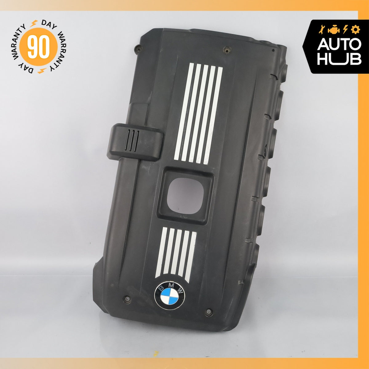BMW E88 128i 3.0L N52 Engine Motor Upper Cover Panel 7575032 OEM - photo 4