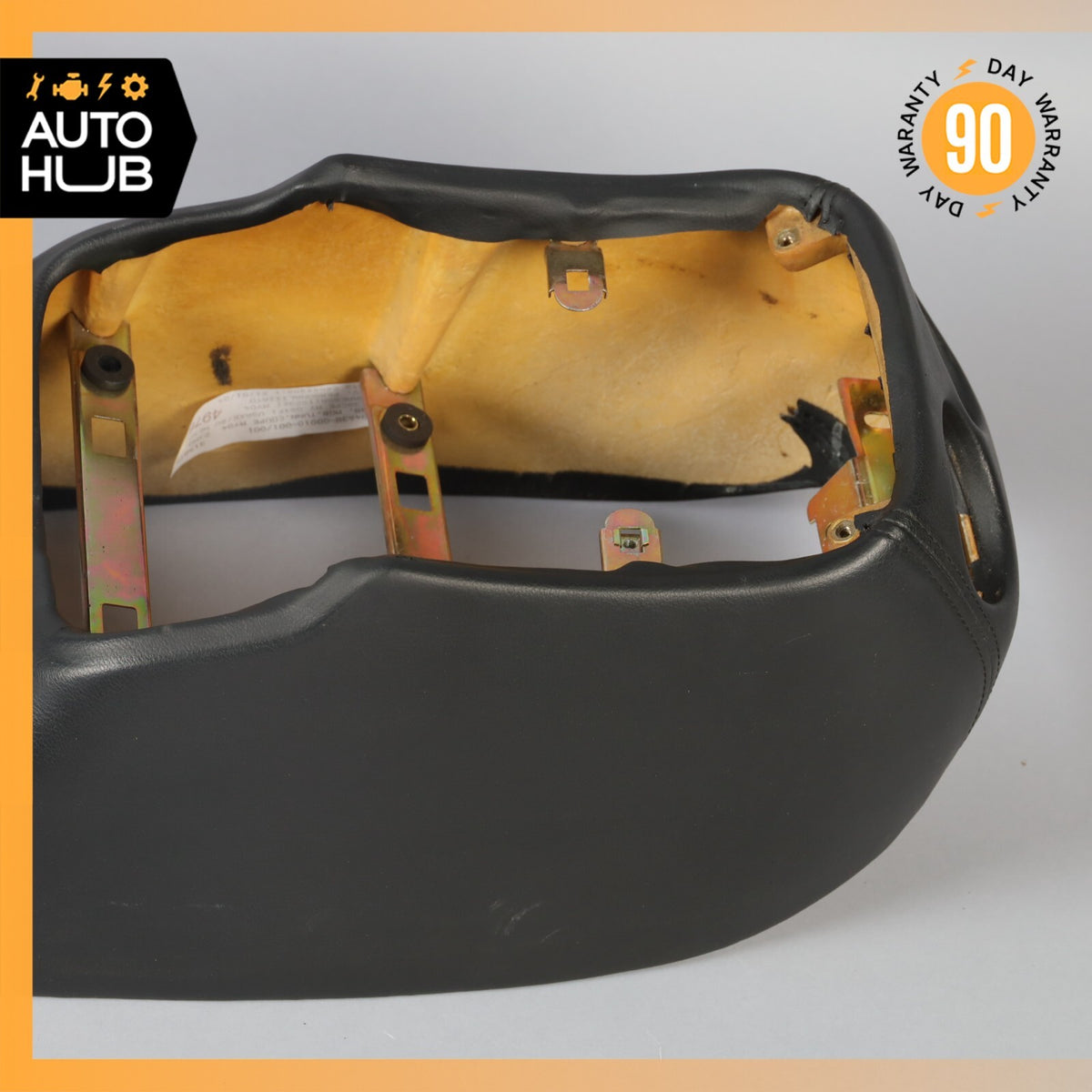 02-07 Maserati Coupe 4200 M138 Center Console Panel Arm Rest Trim Black OEM - photo 3