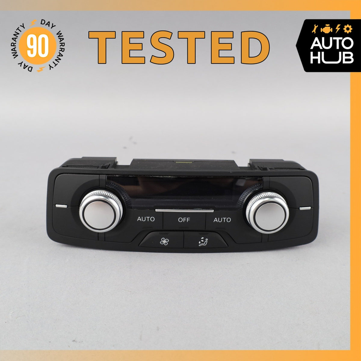 Audi C7 A6 S6 Rear Climate Control Panel Switch OEM - photo 1