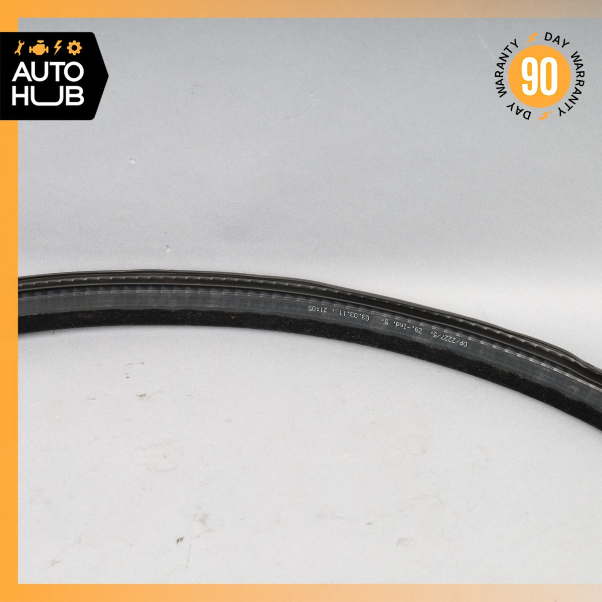 2012 Aston Martin Rapide Rear Left Side Door Upper Seal Rubber OEM 11k - photo 10