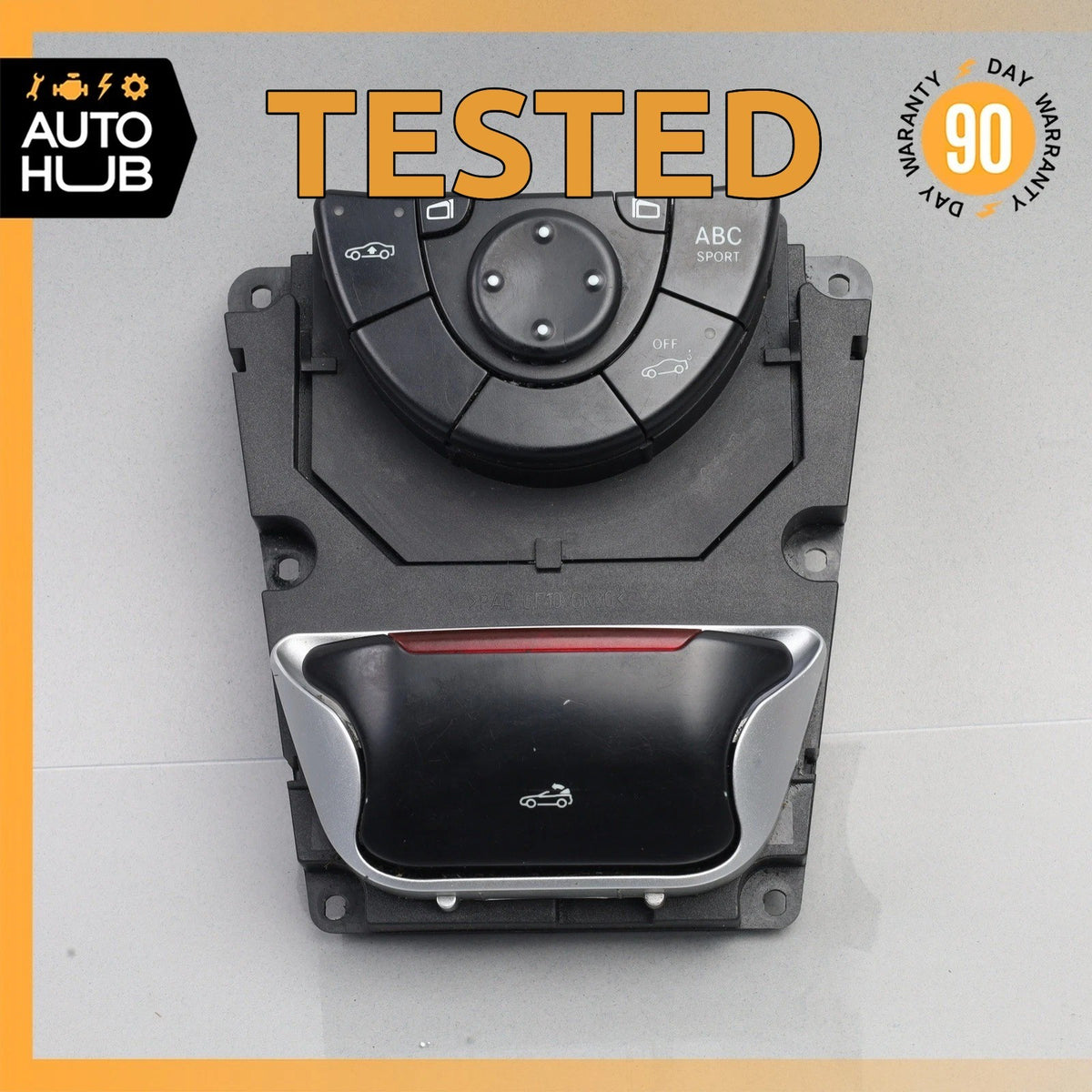 Mercedes R230 SL500 SL55 AMG Convertible Top Roof ABC Mirror Control Switch OEM - photo 1