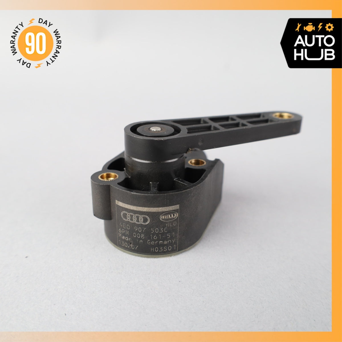 Bentley Continental GTC Rear Right Side Suspension Level Hight Sensor OEM 83k - photo 6
