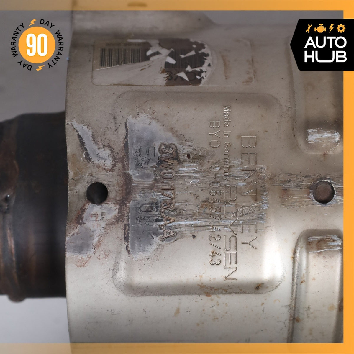 Bentley Continental Flying Spur Middle Exhaust Downpipe Left & Right Side OEM - photo 6