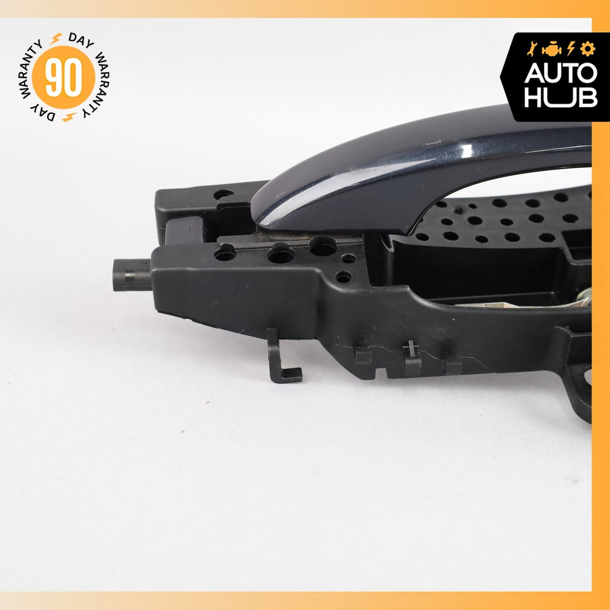 Audi B8 S4 Left Driver Exterior Door Handle w/ Keyless Go Blue 8T0837885B OEM - photo 5