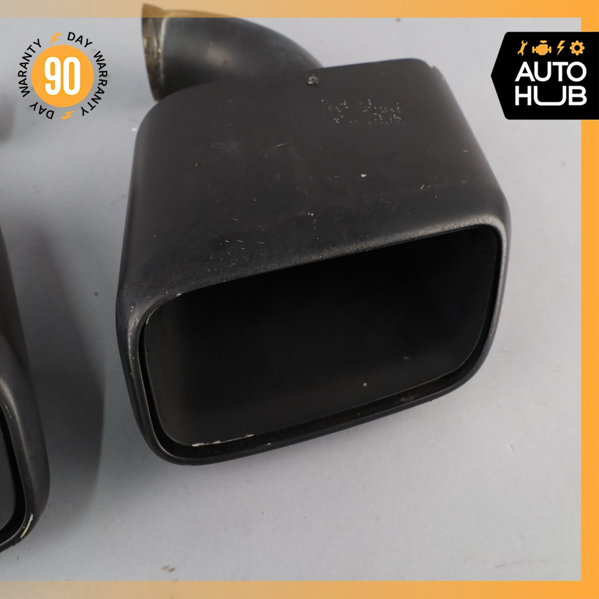 11-14 Porsche Cayenne 958 3.6L 4.8L V8 Exhaust Mufflers Tips Set 7P5253681 OEM - photo 12