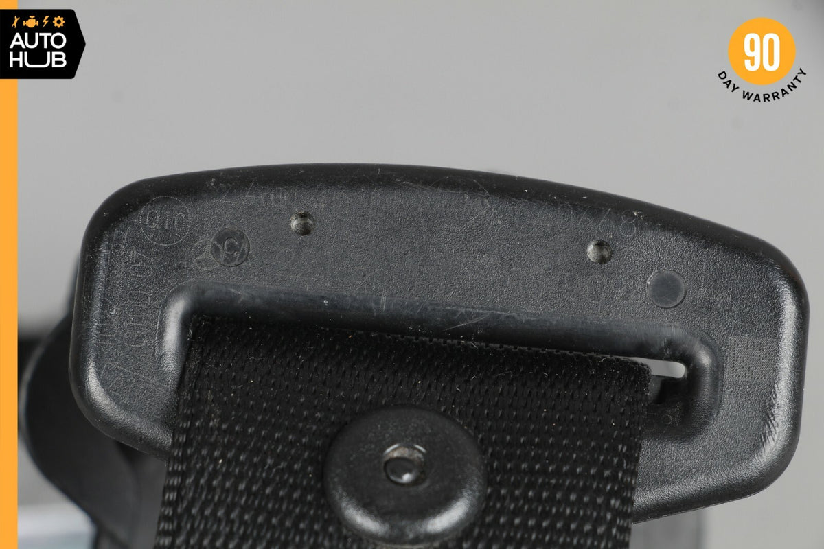 07-09 Mercedes W221 S550 S63 AMG Front Left Driver Side Seat Belt Black OEM - photo 11