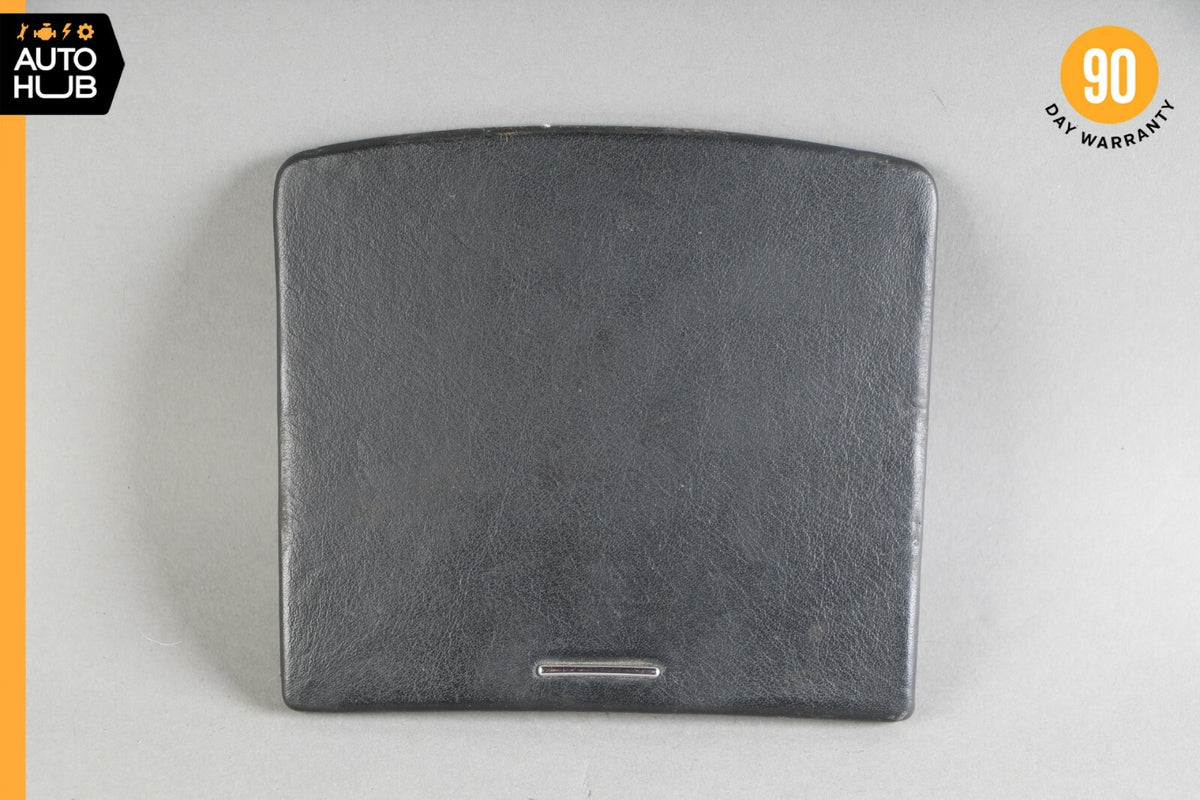 00-06 Mercedes W215 CL600 Center Console Cup Holder Cover Trim Exclusive Black - photo 1