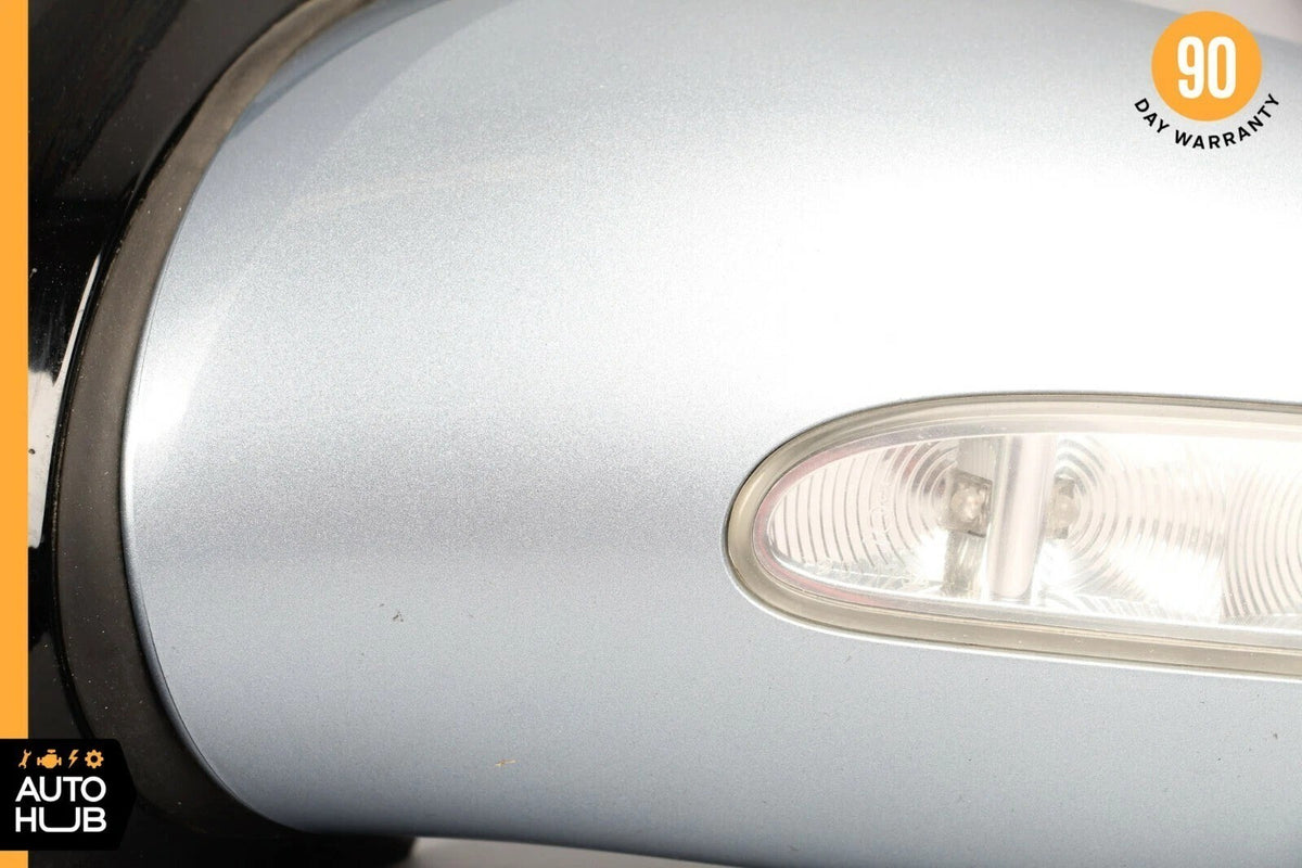 06-10 Mercedes W251 R350 R500 Side Rear View Door Mirror Left Side Blue OEM - photo 9
