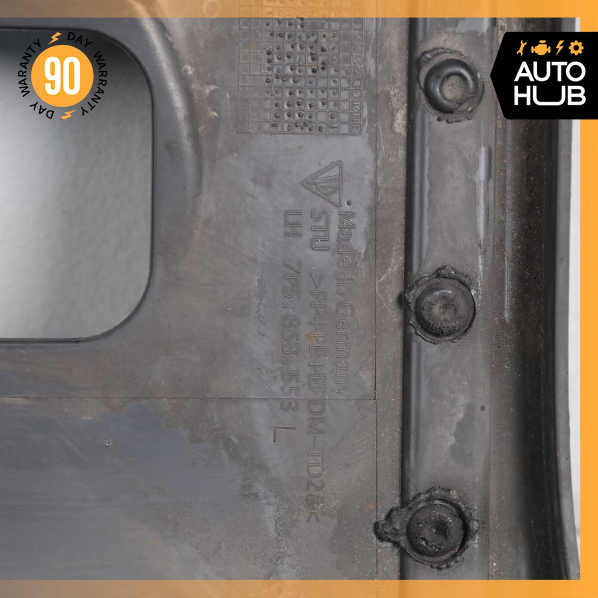 11-18 Porsche Cayenne 958 E-Hybrid Left Driver Side Rocker Panel Side Skirt OEM - photo 14
