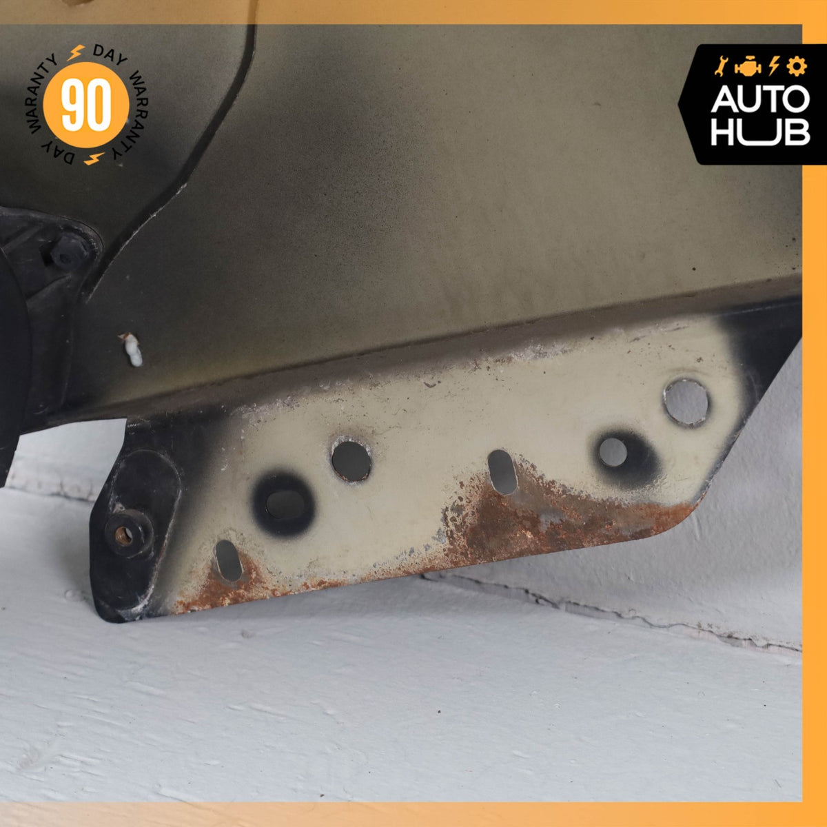 06-13 Bentley Continental Flying Spur Right Side Fender Assembly OEM - photo 17