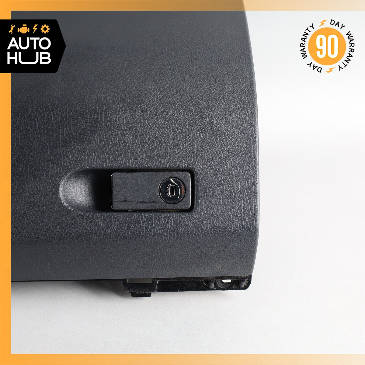 10-16 Mercedes W212 E350 E550 Right Dashboard Glovebox Storage Trim Black OEM - photo 2