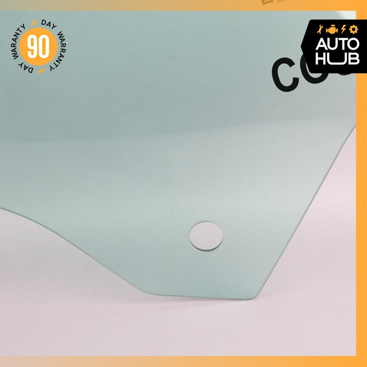 14-19 Chevrolet Corvette C7 Coupe Front Left Door Window Glass 84299348 OEM 32k - photo 5