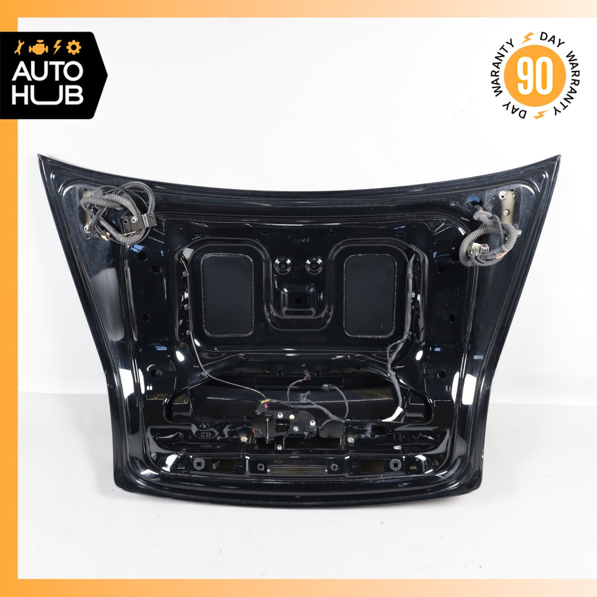 06-13 Bentley Continental Flying Spur Trunk Lid Panel Assembly Black OEM - photo 10