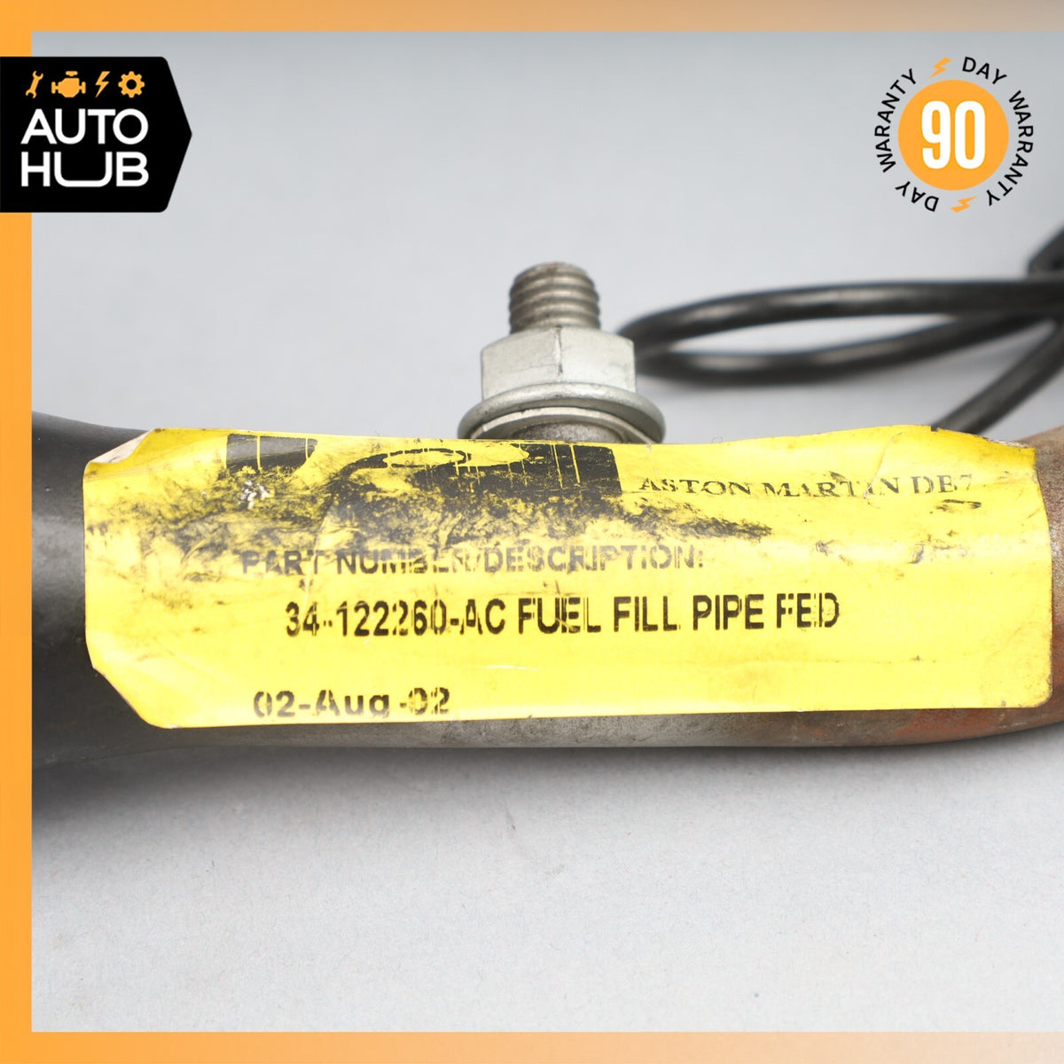 00-04 Aston Martin DB7 Vantage Fuel Tank Filler Neck 34122260AC OEM 20k - photo 12