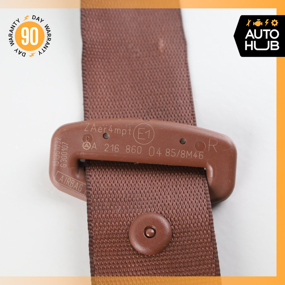 07-10 Mercedes W216 CL600 CL63 Front Right Passenger Side Seat Belt OEM - photo 13