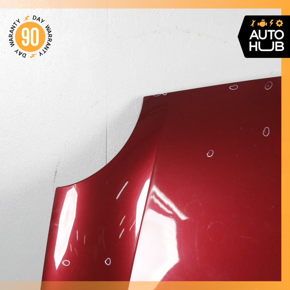 02-05 Ford Thunderbird 3.9L V8 Hood Cover Panel Assembly Red OEM 80k - photo 3