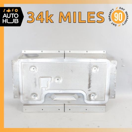 05-12 Aston Martin DB9 Fuel Tank Silencer Heat Shield Plate OEM 34k - photo 1