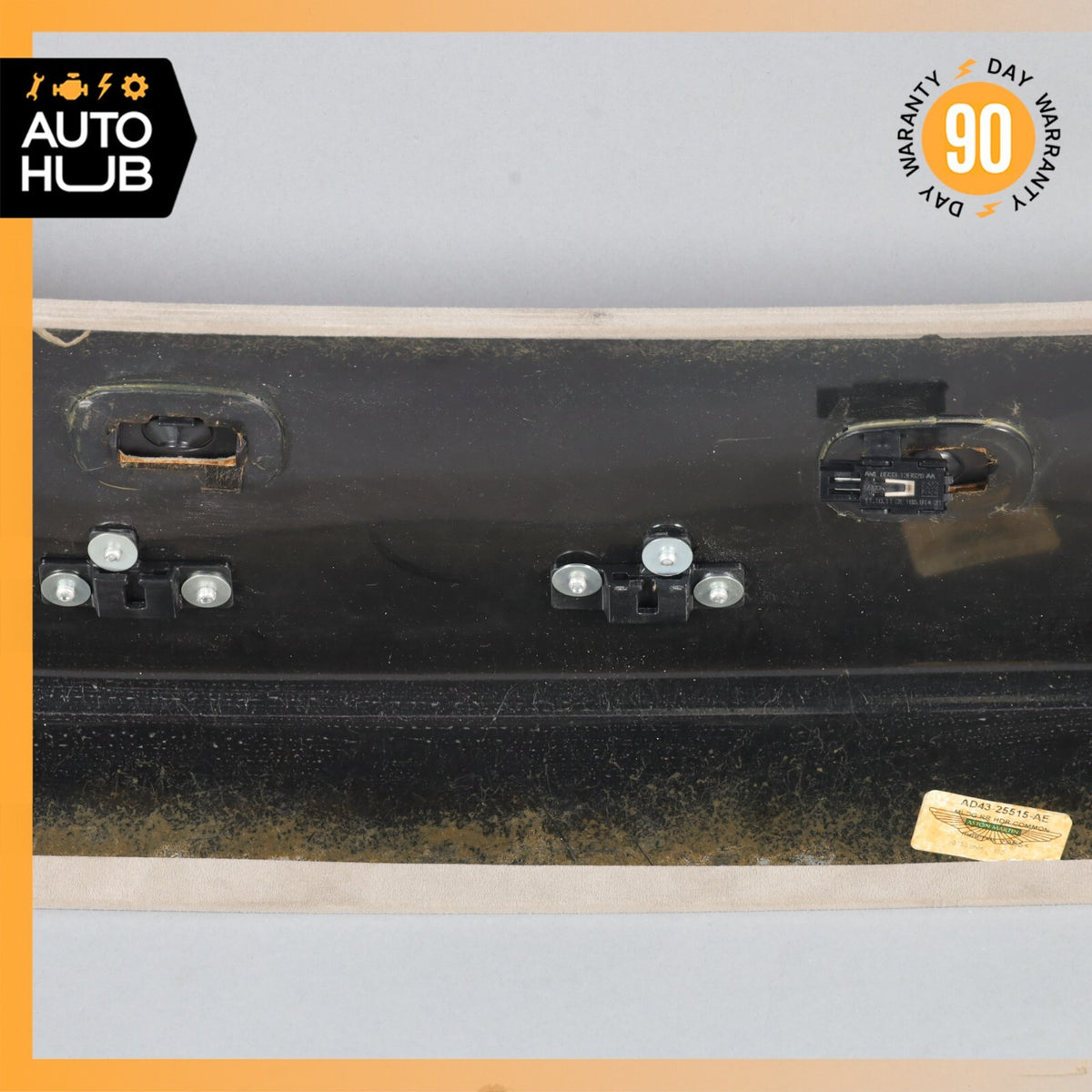 10-19 Aston Martin Rapide Rear Overhead Center Header Trim Cover Panel Suede OEM - photo 15