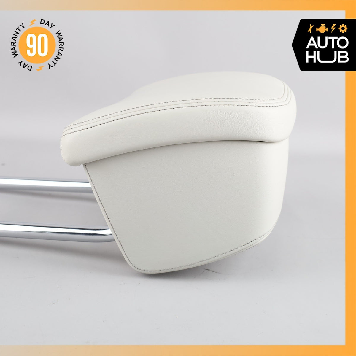 BMW G12 750Li Front Left or Right Seat Headrest Head Rest Nappa White OEM - photo 7