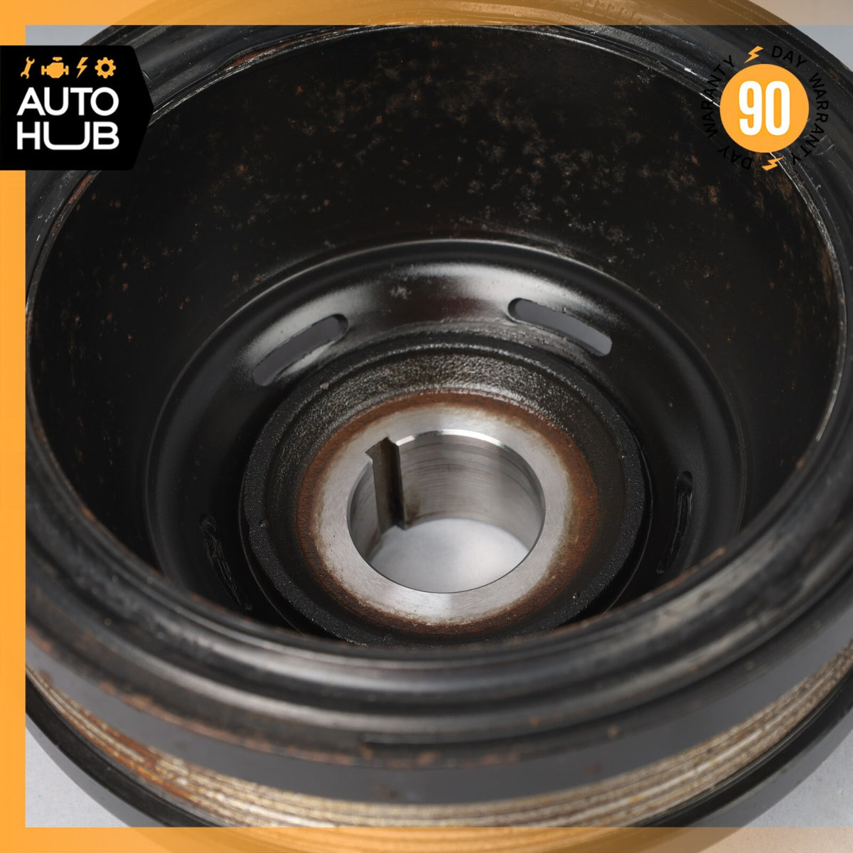 Mercedes W205 C43 AMG Engine Crankshaft Pulley Vibration Damper OEM - photo 14
