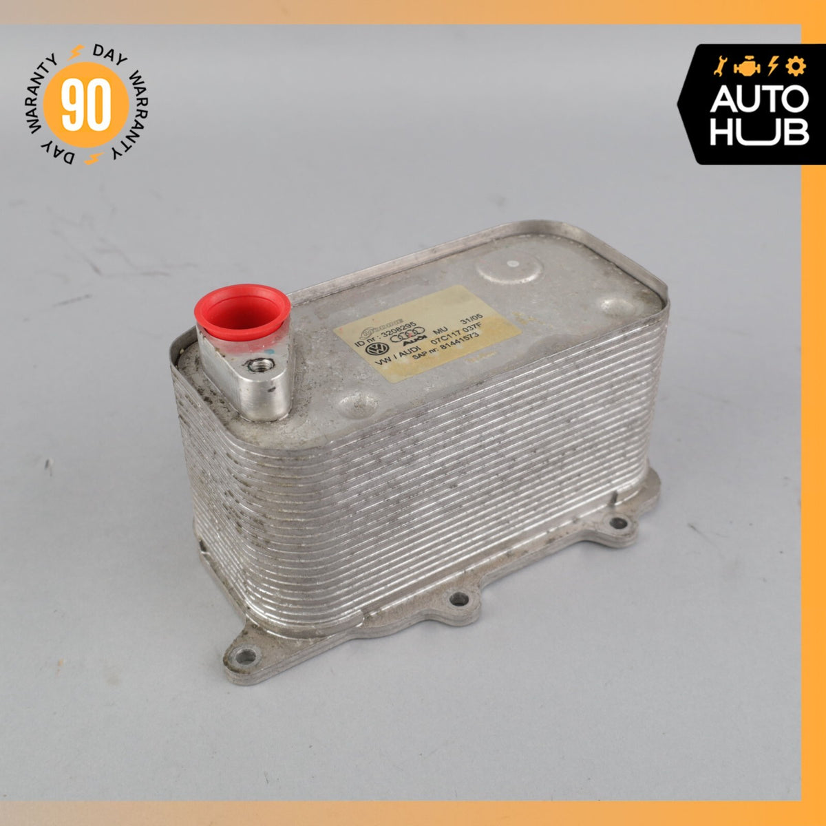 03-06 Bentley Continental Flying Spur GT Engine Oil Cooler Radiator OEM 31k - photo 2