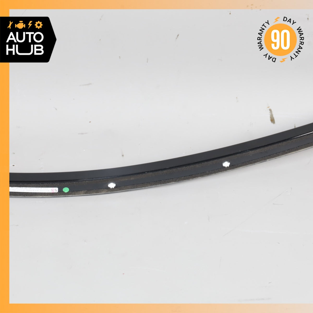15-24 Porsche 981 982 718 Cayman Left Driver Door Upper Molding Trim Black OEM - photo 8