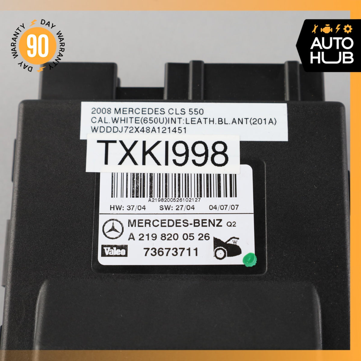06-11 Mercedes W219 CLS550 CLS55 Trunk Lid Lock Remote Release Control Module - photo 8