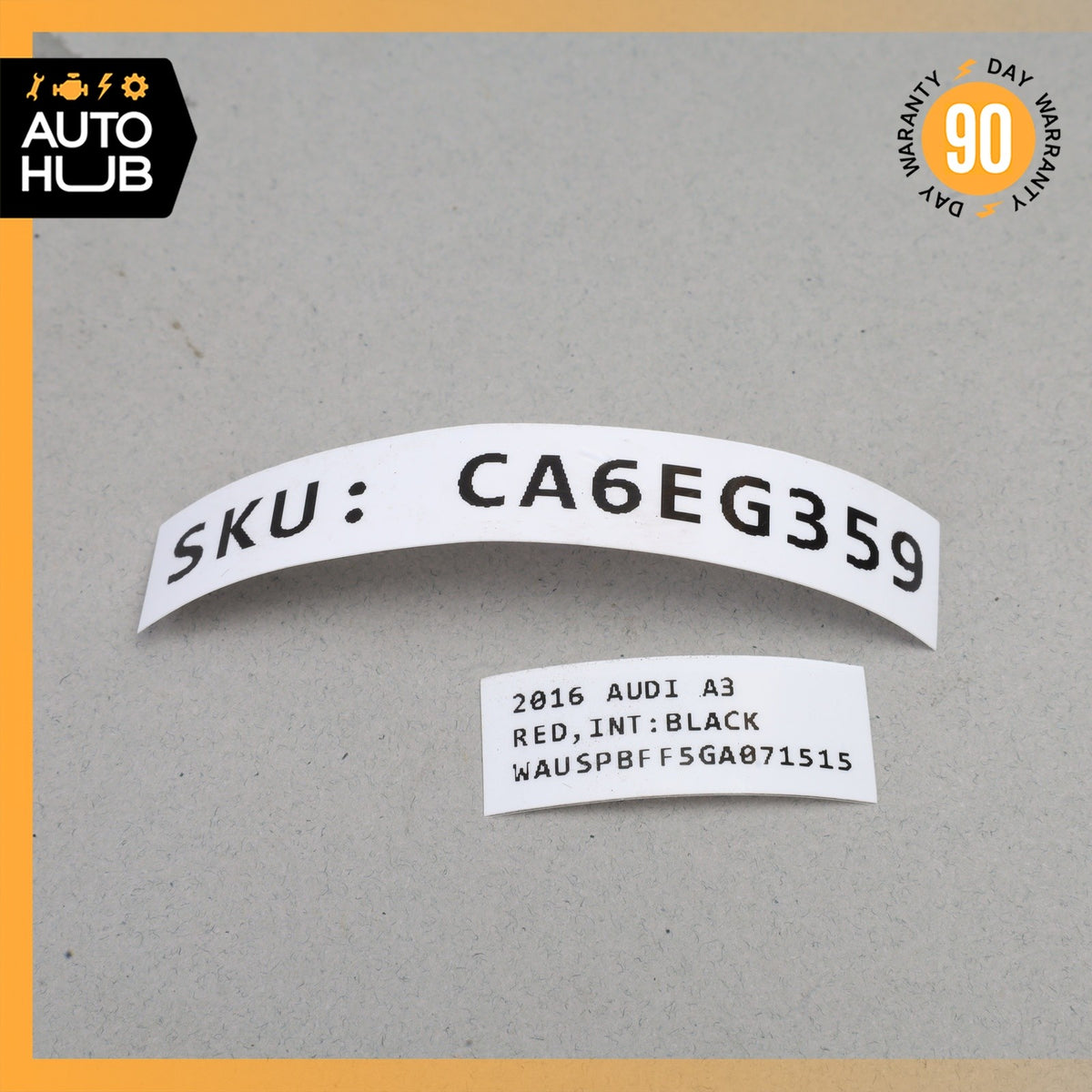 16-18 Audi 8V A3 E-Tron Hybrid High Voltage Cable Wire Harness OEM - photo 12