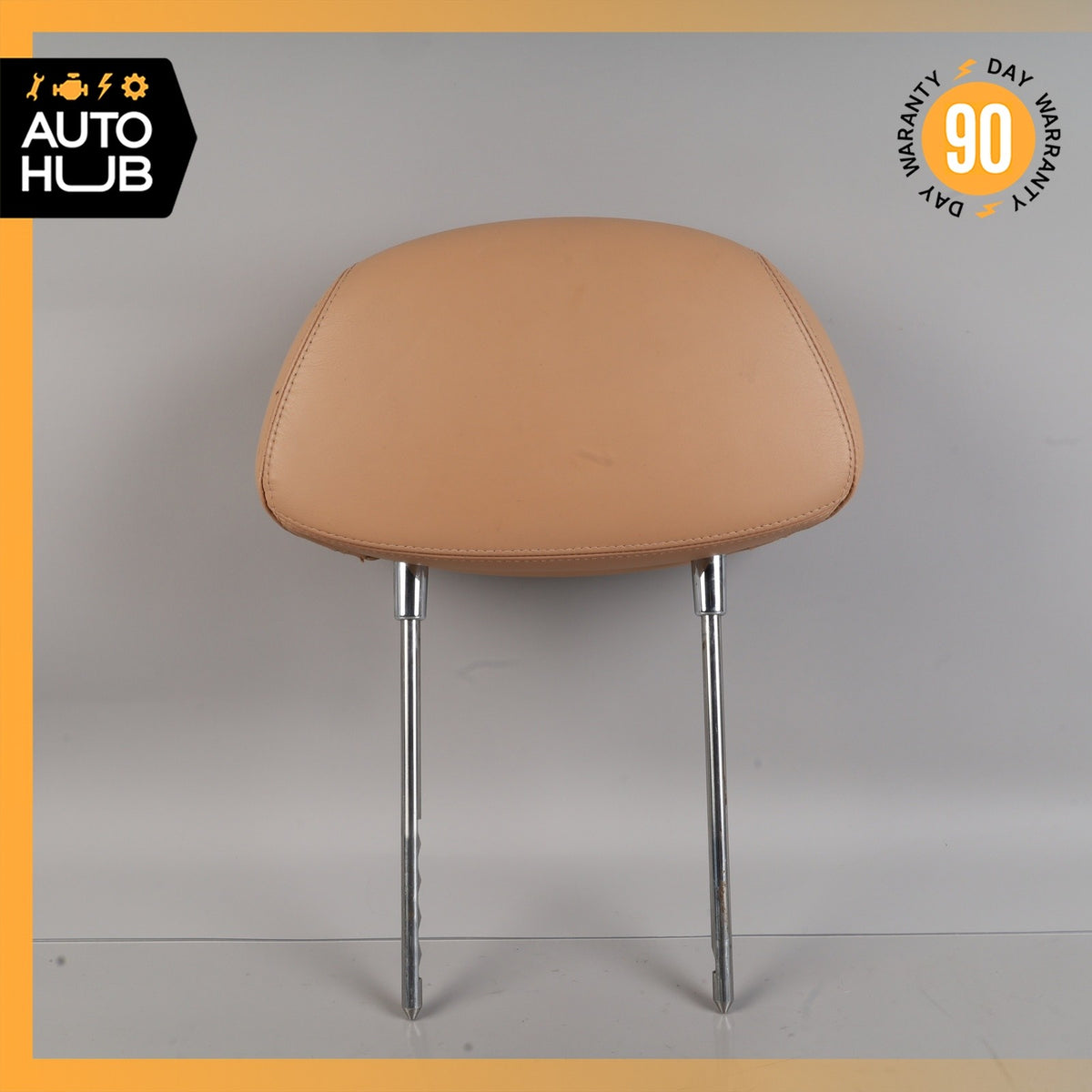 Bentley Arnage Front or Rear Seat Headrest Head Rest Brown OEM 50k - photo 2