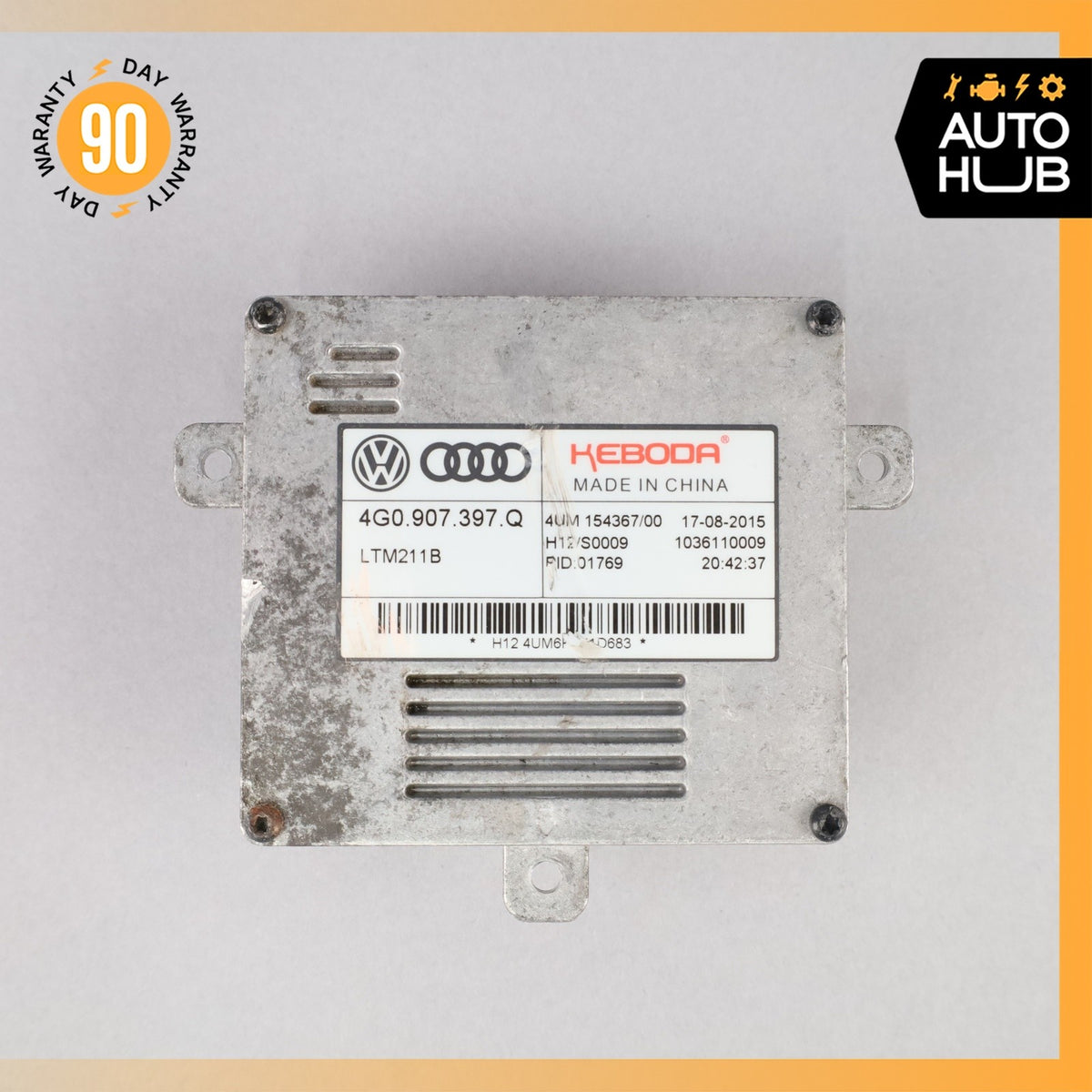 16-18 Audi 8V A3 E-Tron Headlight LED Ballast Control Module OEM - photo 8