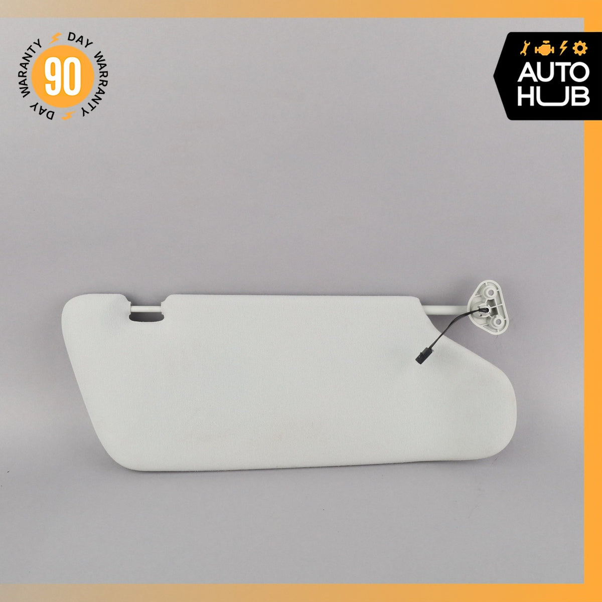 02-05 Mercedes W163 ML350 ML320 ML500 Left Side Sunvisor Shade Cover Gray OEM - photo 3