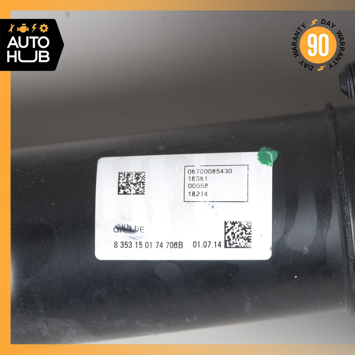 14-17 Maserati Quattroporte SQ4 M156 Rear Axle Driveshaft Drive Shaft OEM 32k - photo 22