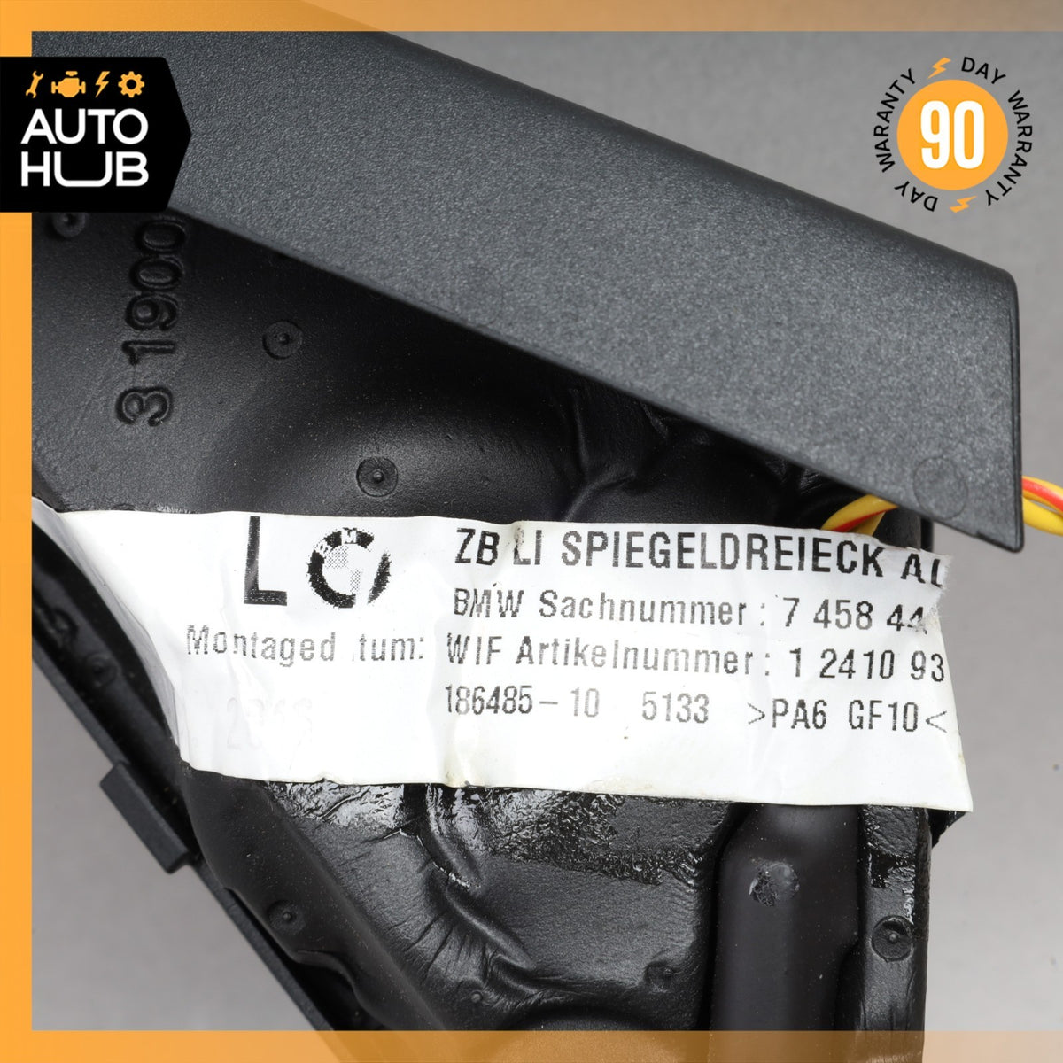 BMW G12 740Li Front Left Door Corner Sound Speaker w/ Grille 51417458447 OEM - photo 5