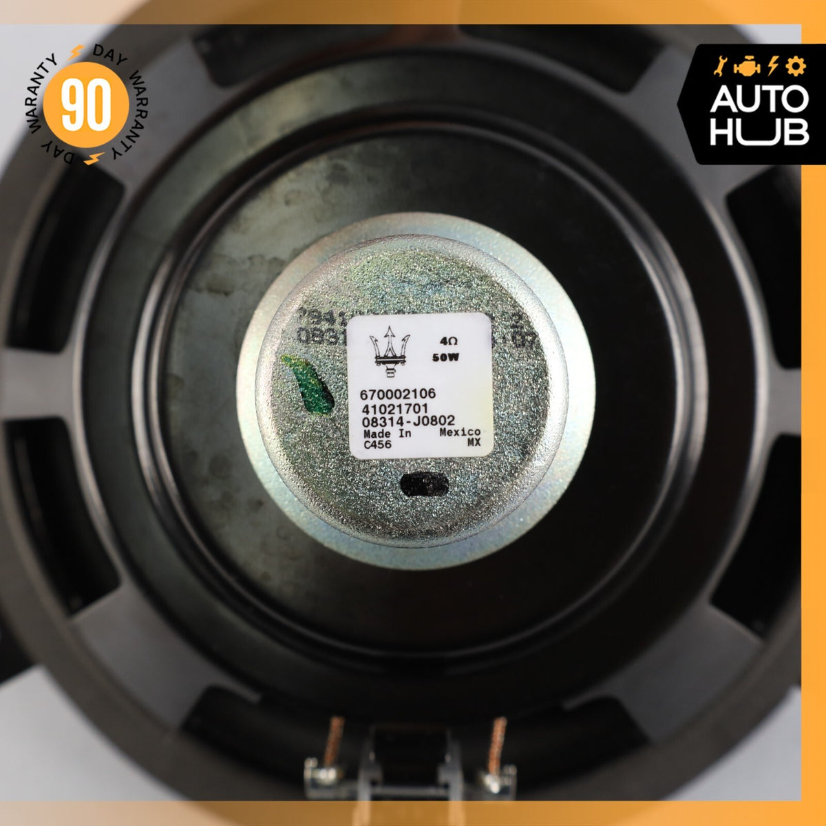 14-17 Maserati Quattroporte Ghibli Front or Rear Side Door Speaker OEM - photo 10