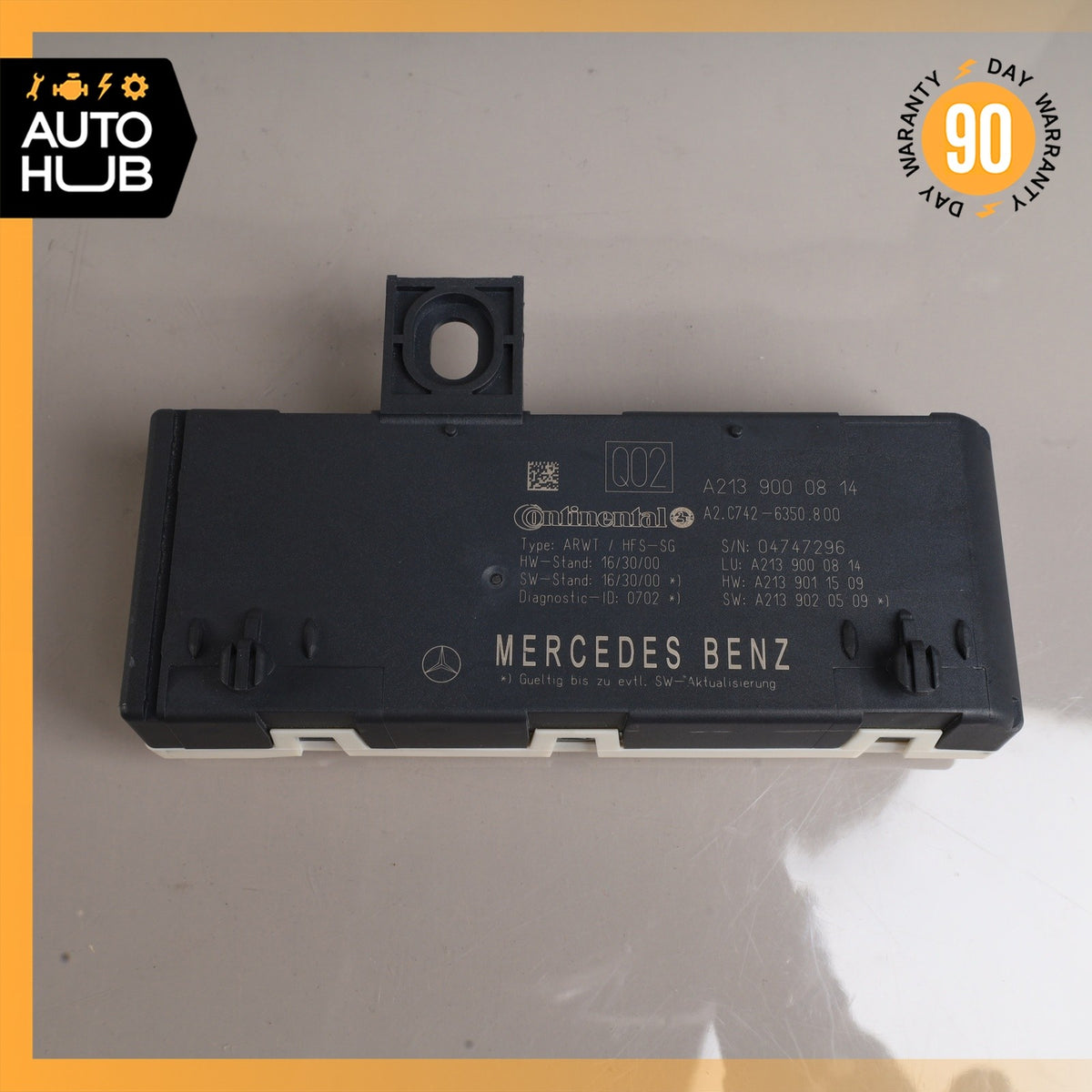 19-23 Mercedes W205 C300 C43 AMG Trunk Lid Liftgate Tail Gate Control Module OEM - photo 9
