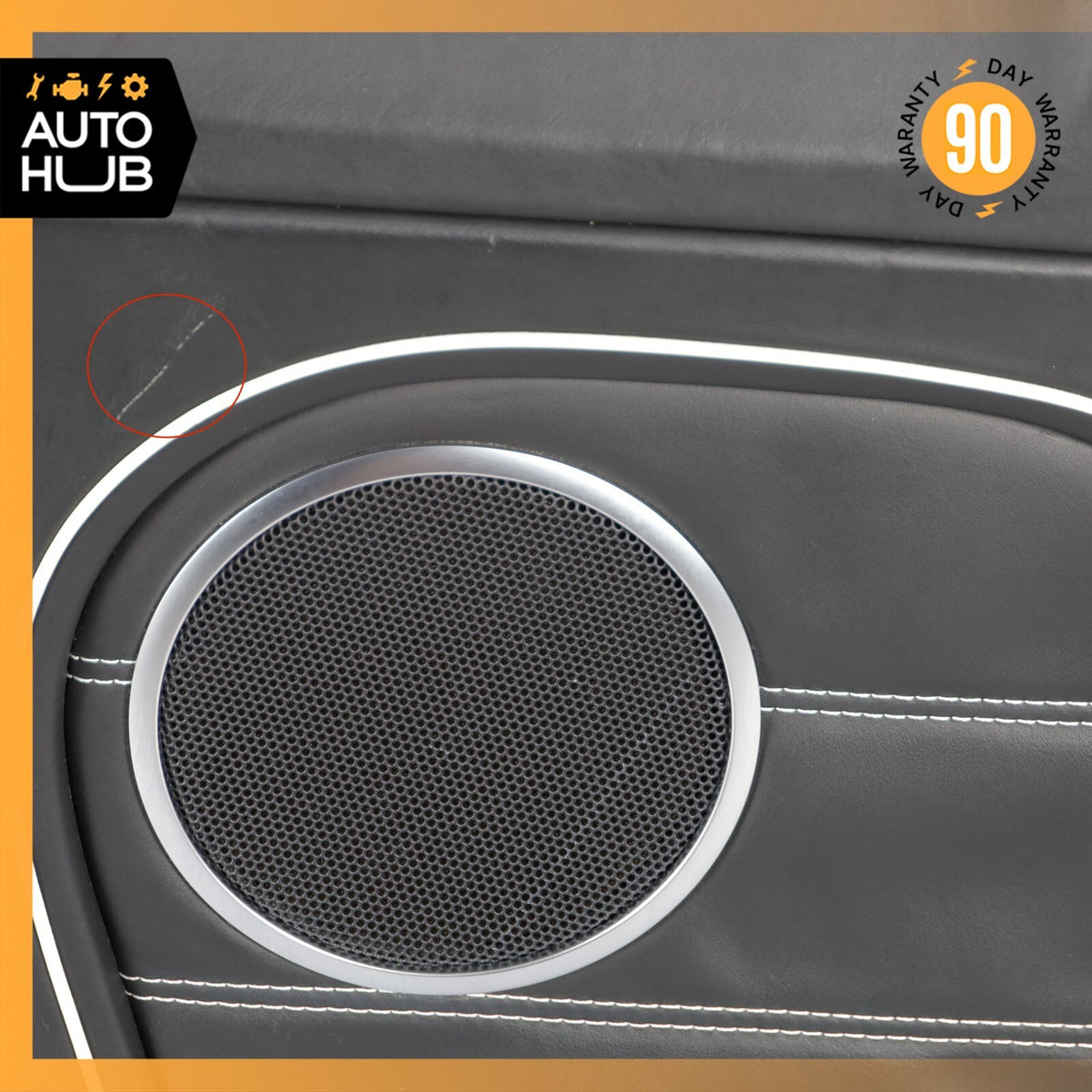 2011 Bentley Continental GTC Rear Right Side Interior Door Panel Black OEM 59k - photo 7