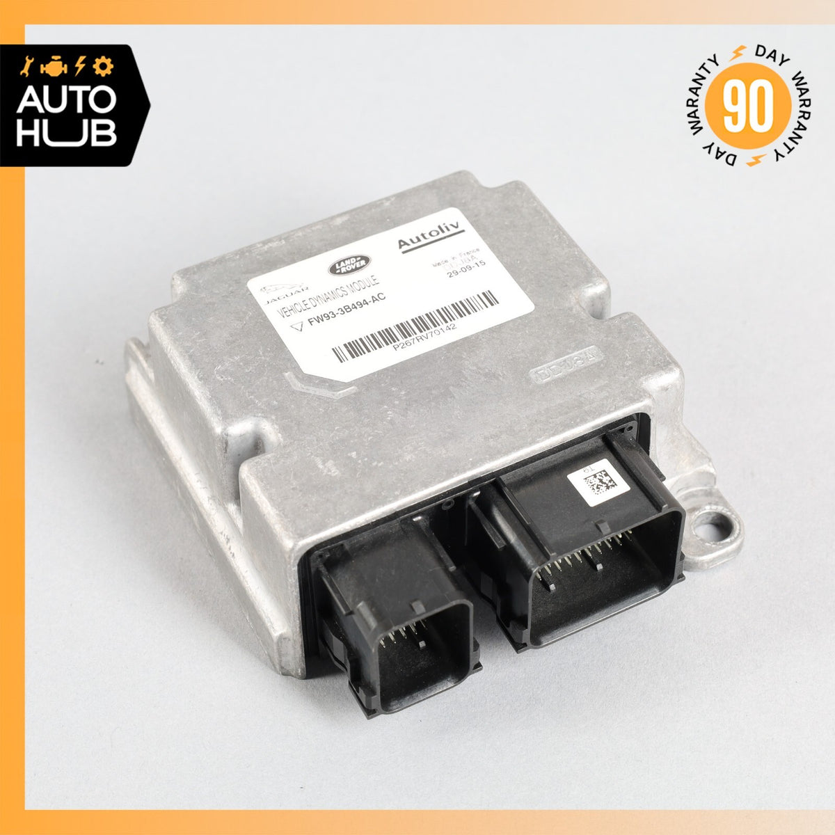 16-19 Jaguar X351 XJ Air Suspension Dynamics Control Module OEM 37k - photo 2