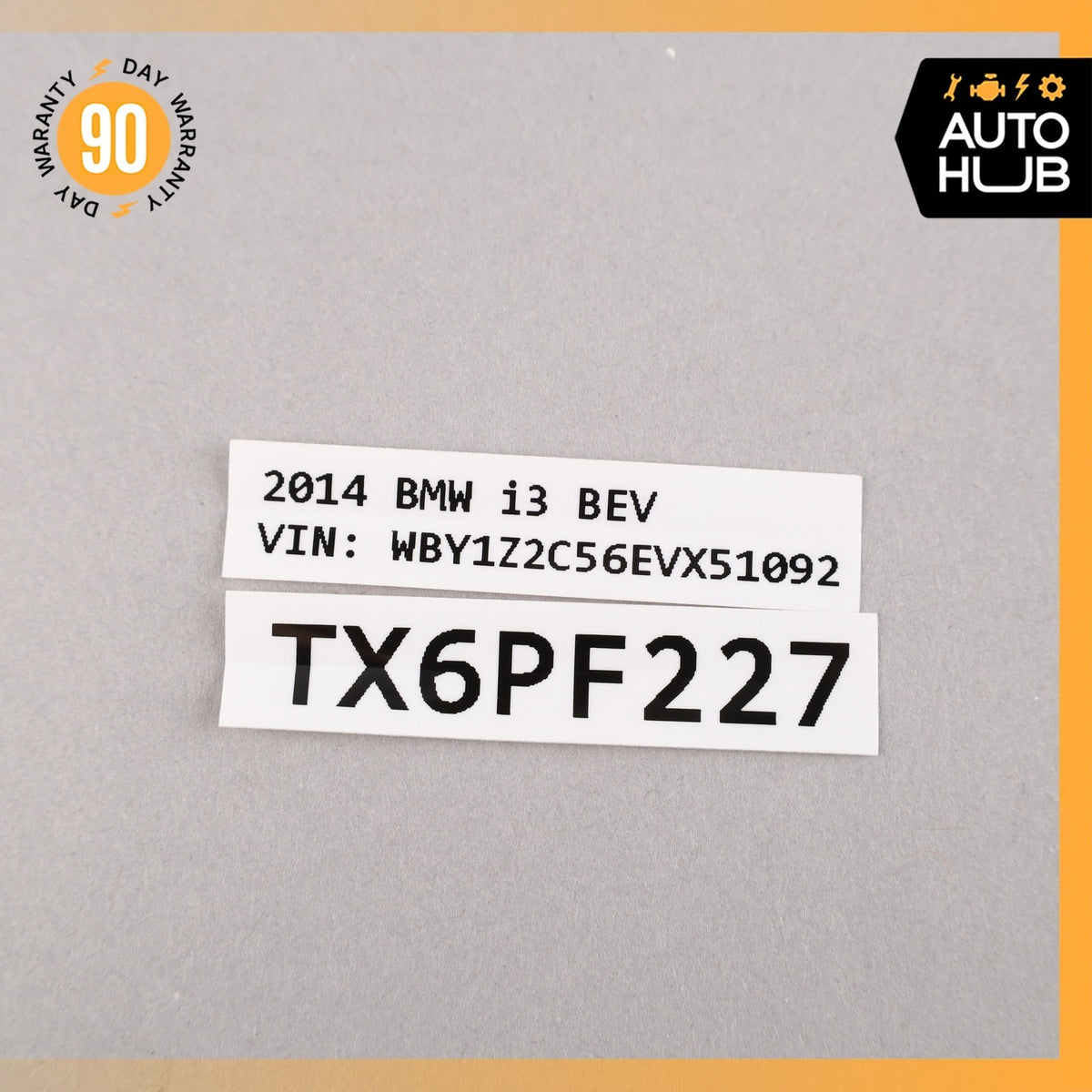 14-21 BMW i3 I01 Hybrid A/C AC Air Compressor Wire Wiring Cable 7647010 OEM 43k - photo 14