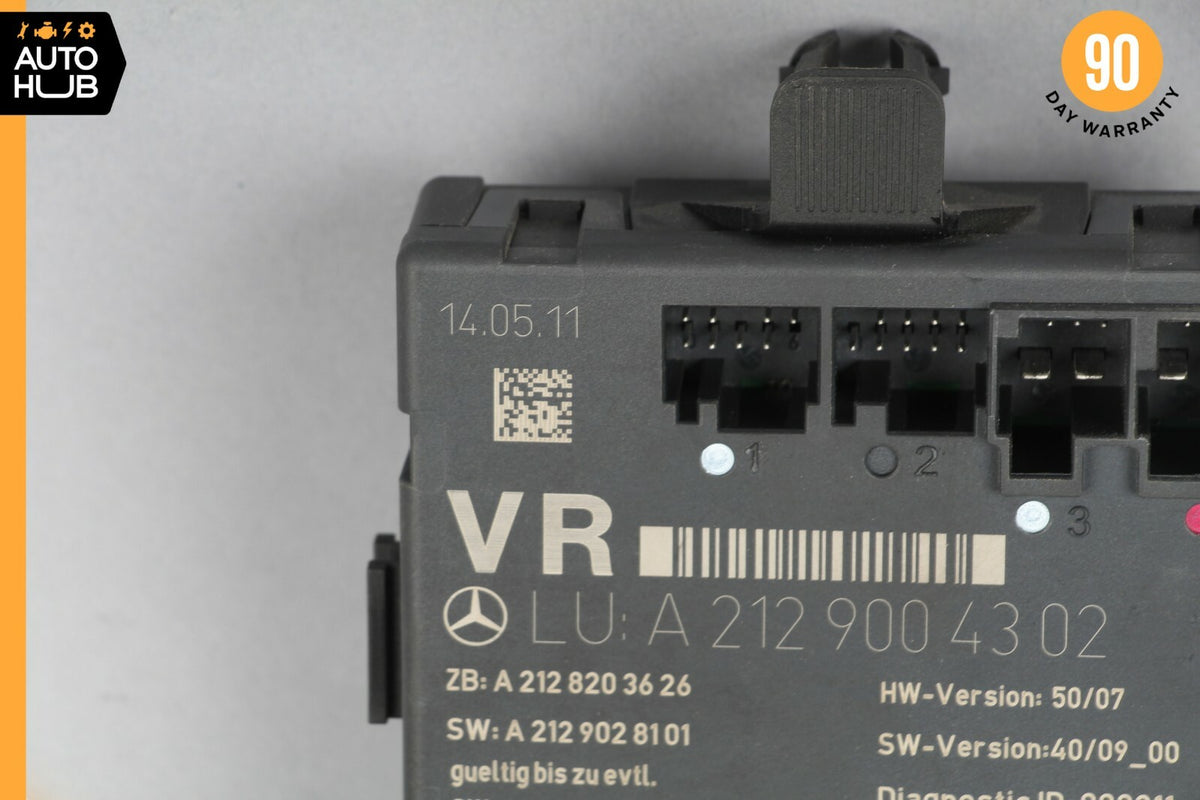 08-15 Mercedes W204 C250 C350 Front Right Door Control Module 2129004302 OEM - photo 2
