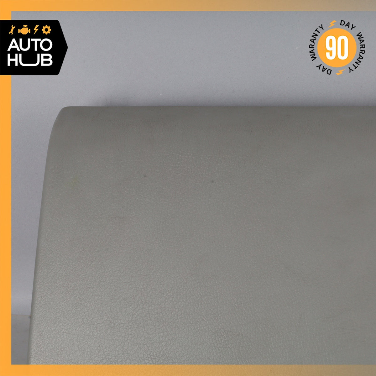 Porsche Cayenne 955 Dashboard Glove Box Compartment Leather Gray 7L5857095P OEM - photo 6