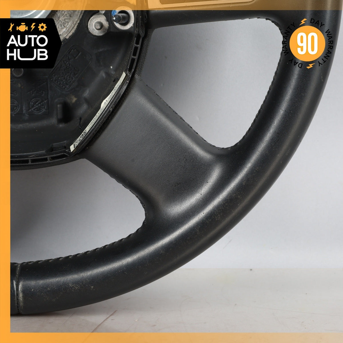 Audi 8R Q5 4-Spoke Steering Wheel w/ Switch Black 8R0419091S OEM - photo 4