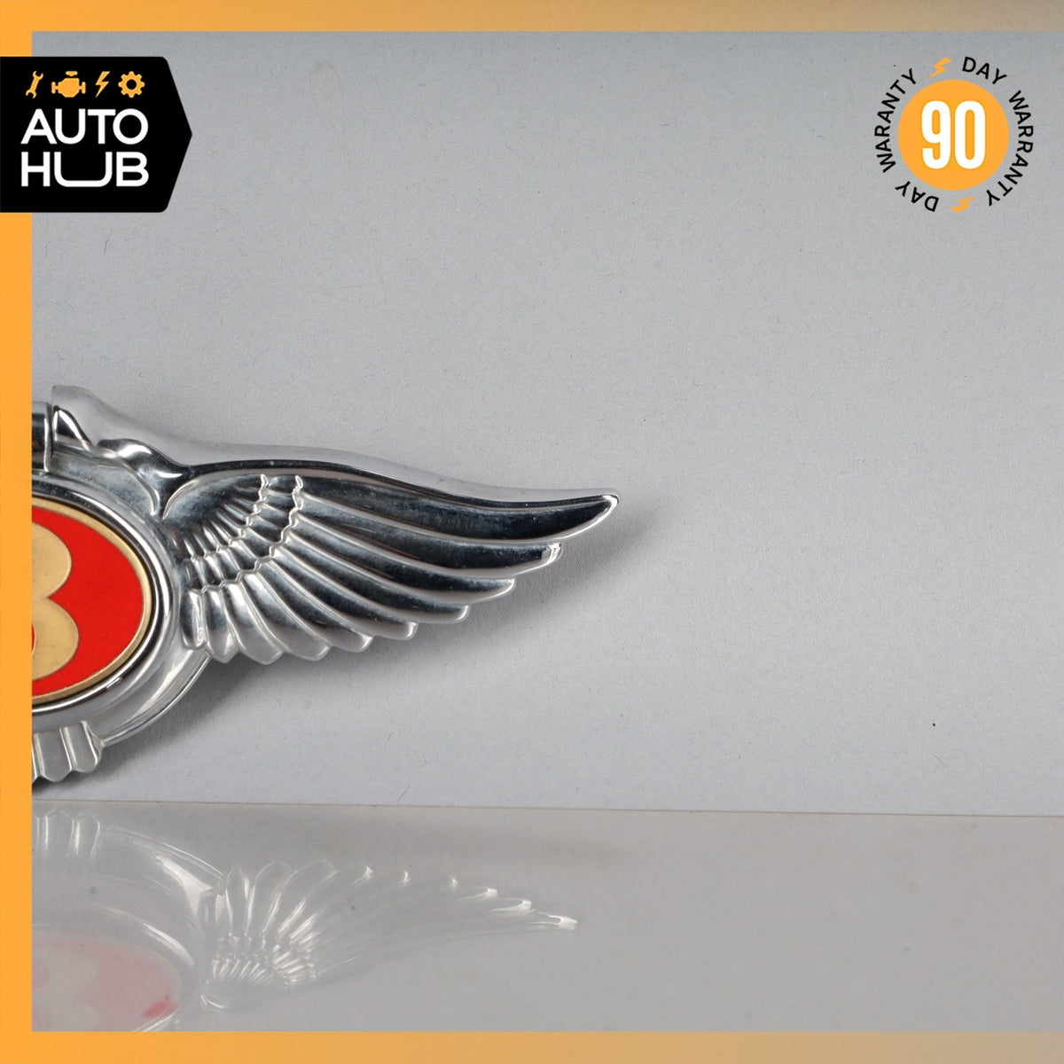 00-02 Bentley Arnage Trunk Lid Unlock Release Handle Emblem OEM 50k - photo 4