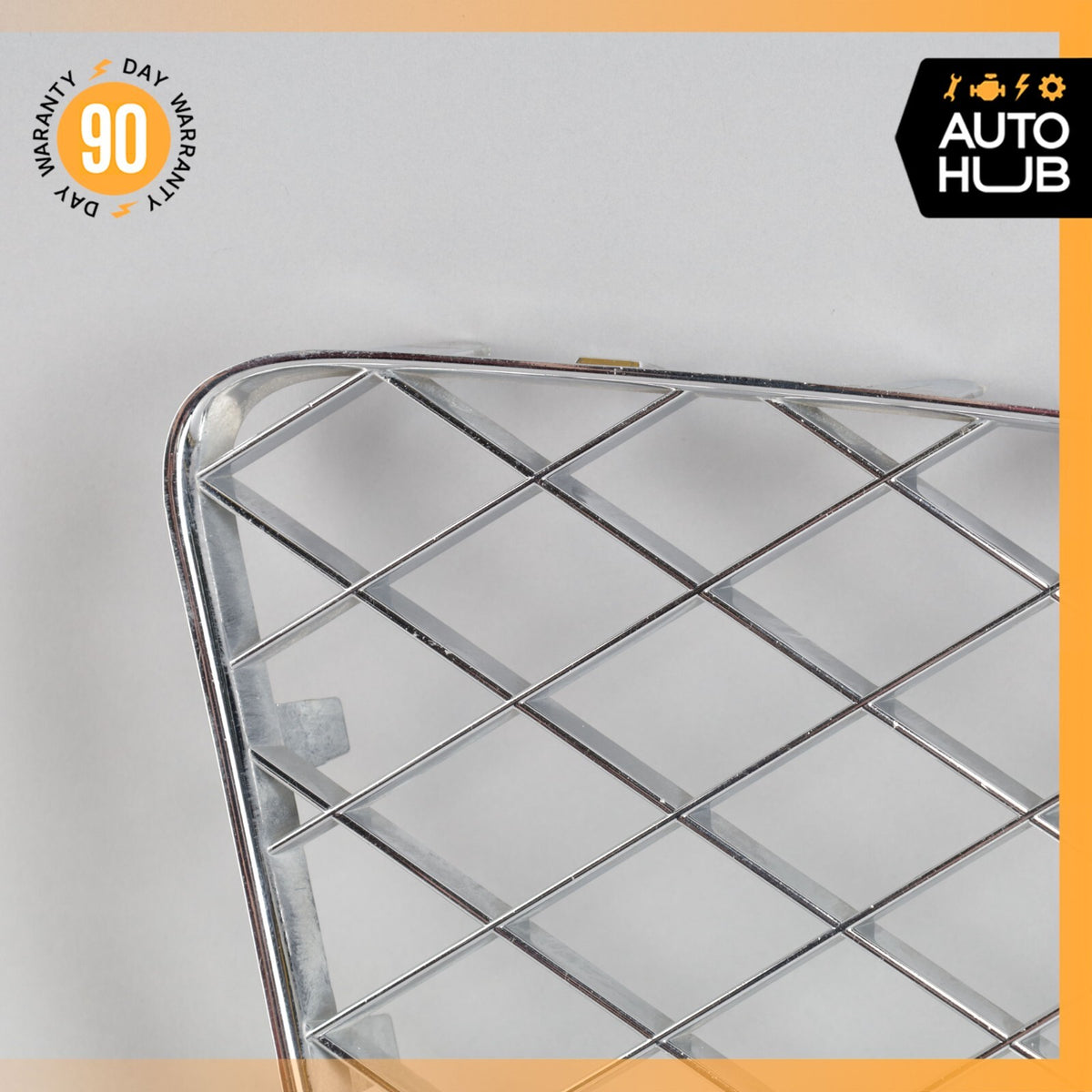 12-15 Bentley Continental GTC GT Front Right Bumper Center Mesh Grille OEM 71k - photo 4