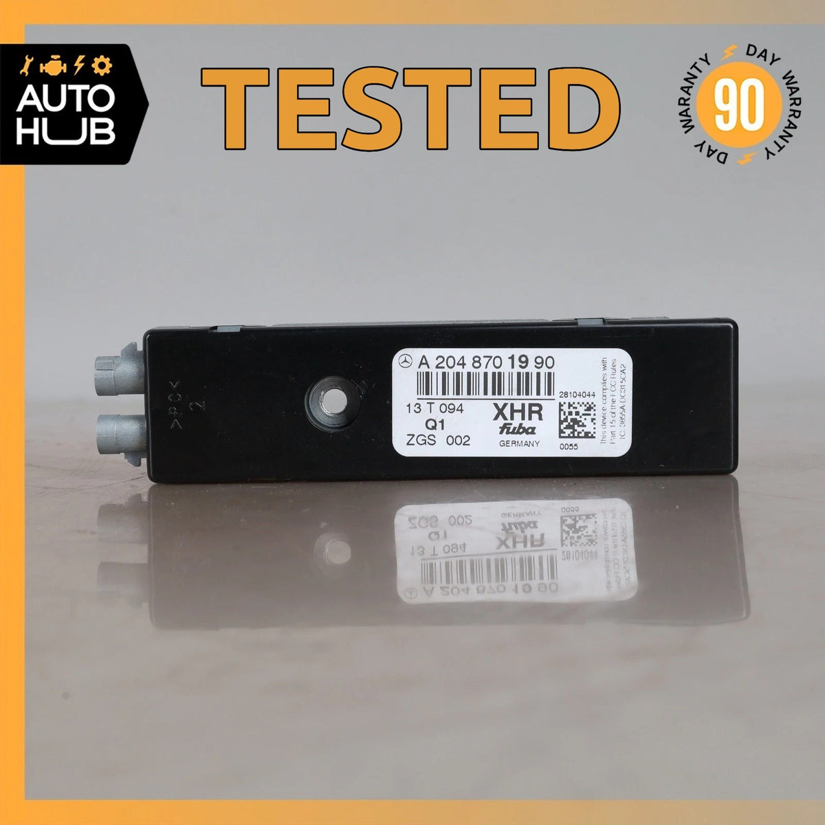 Mercedes X204 GLK250 Rear Roof Antenna Amplifier Amp 2048701990 OEM - photo 1