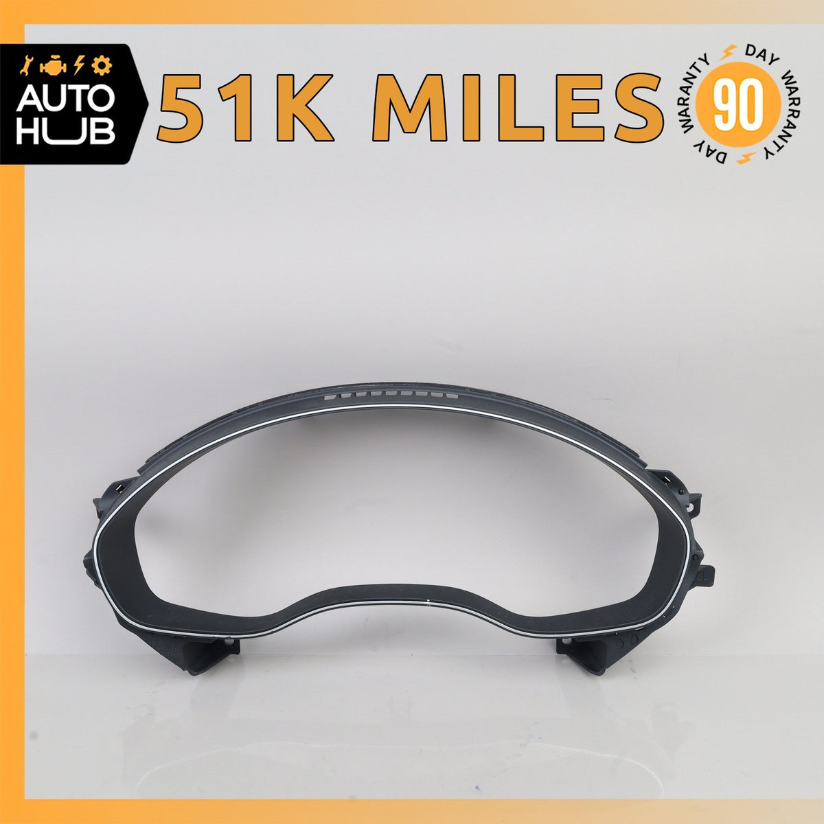 Audi C7 S6 Dashboard Speedometer Cluster Surround Cover Bezel Trim OEM - photo 1