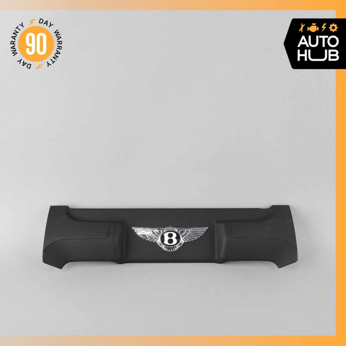 03-13 Bentley Continental GT GTC Speed Rear Engine Cover Plate Trim OEM 73k - photo 2