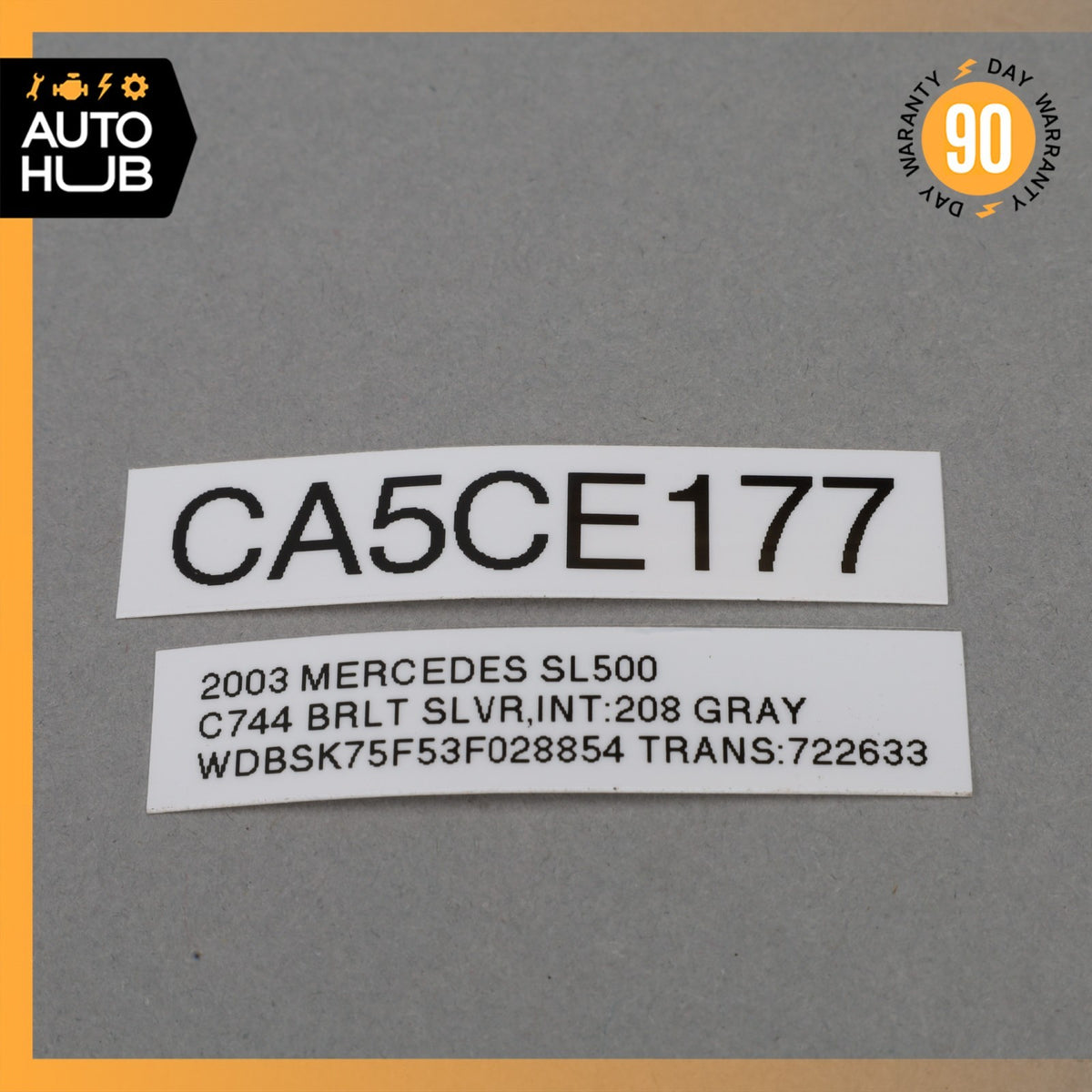 03-12 Mercedes R230 SL500 SL55 AMG Knee Airbag Air Bag Left Driver Side OEM - photo 11
