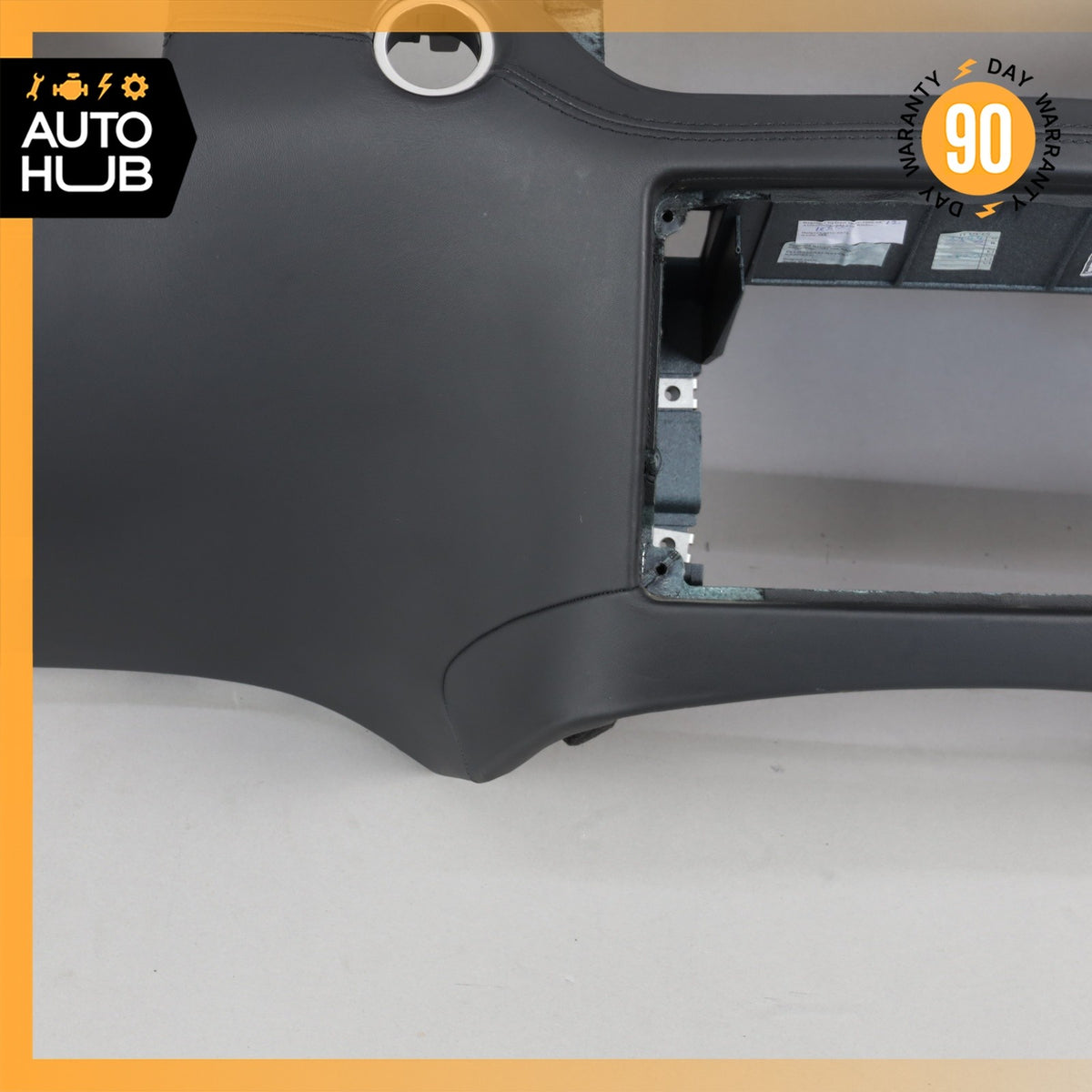 07-13 Mercedes W221 S600 S65 Dashboard Lower Driver Knee Cover Panel Black OEM - photo 4