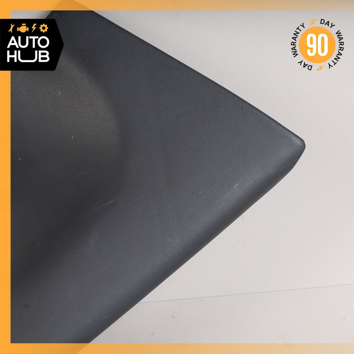 Porsche Macan 95B Center Console Molding Trim Cover Left Leather Black OEM - photo 4
